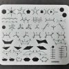 Pochoir de dessin de molécules organiques Kenemak